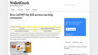 How LADWP Pay Bill service can help customers - - WalletKnock