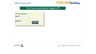 Lafayette Ambassador Bank Online Banking