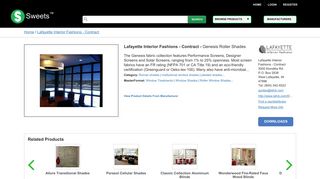 Genesis Roller Shades – Lafayette Interior Fashions - Contract - Sweets
