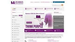 Los Angeles Federal Credit Union | Home