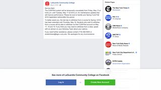 The CUNYfirst system... - LaGuardia Community College - Facebook