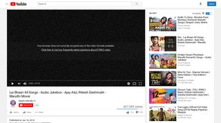 Lai Bhaari All Songs - Audio Jukebox - Ajay Atul, Riteish Deshmukh ...