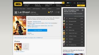 Lai Bhaari (2014) - IMDb