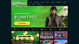 Lake Palace Casino - US Players Accepted!