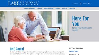 ONE Portal Coming Soon | Lake Regional Health System