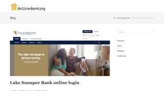 Lake Sunapee Bank online login |