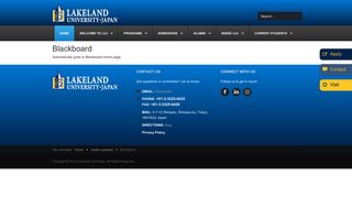 Blackboard - Lakeland University