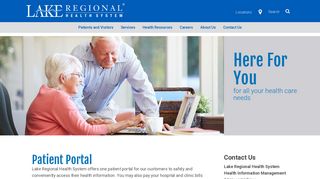 Patient Portal | Lake Regional Health System
