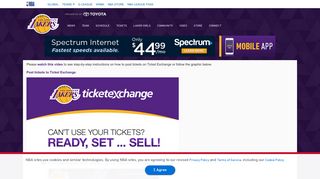 Lakers Ticket Exchange Instructions | Los Angeles Lakers - NBA.com
