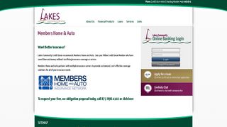 Members Home & Auto - Lakes Community Credit Union