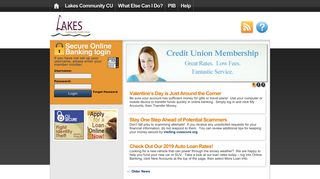 Lakes Community CU - Online Banking Community