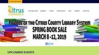 Citrus Libraries – Citrus County Library System located on the ...