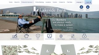 Business Online Banking - Lakeside Bank
