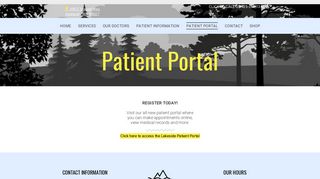 Patient Portal - Lakeside Family Physicians