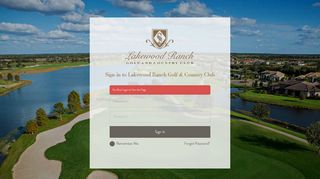 Login - Lakewood Ranch Golf and Country Club