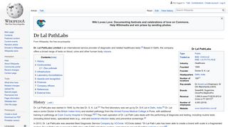 Dr Lal PathLabs - Wikipedia