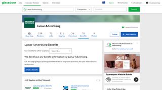 Lamar Advertising Employee Benefits and Perks | Glassdoor.com.au