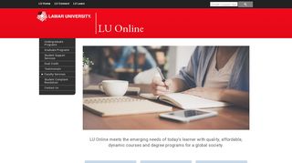 LU Online - Lamar University