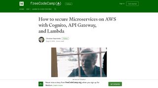How to secure Microservices on AWS with Cognito, API Gateway, and ...
