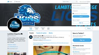 Lambton Esports (@LambtonEsports) | Twitter
