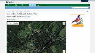 Lambton Lion Park (Closed) - Satellite Map | ZooChat