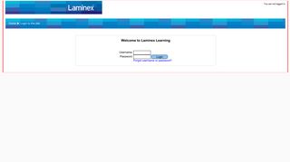 Laminex Learning: Login to the site