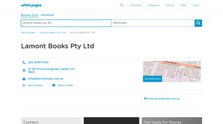 Lamont Books Pty Ltd | Princes Highway, Hallam, VIC | White Pages®