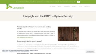 System Security – Lamplight