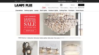 Lamps Plus: Home Lighting - Fixtures, Lamps & More Online