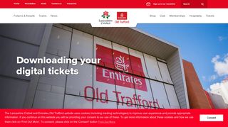 Downloading your digital tickets | Lancashire Cricket Club