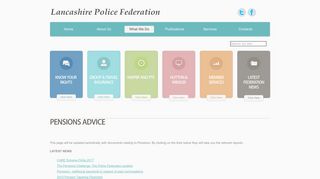 Pensions - Lancashire Police Federation