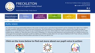 Freckleton Church of England Primary School - Pupil Voice