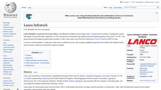 Lanco Infratech - Wikipedia
