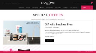 Exclusive Beauty Offers & Gifts - For Online Only - Lancôme