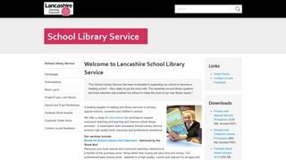 School Library Service - Homepage - Lancashire County Council