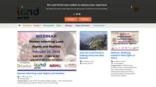 Land Portal | Securing Land Rights Through Open Data |