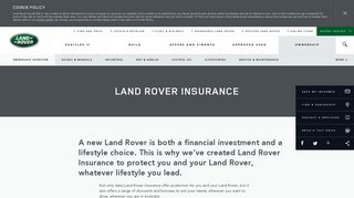 Land Rover Insurance | Ownership