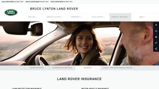 Insurance - Bruce Lynton Land Rover