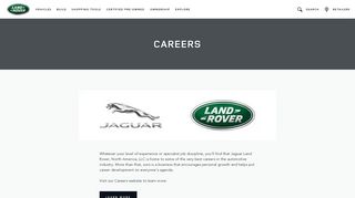 Land Rover Career and Job Opportunities | Land Rover USA