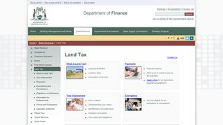 Land Tax - Department of Finance WA