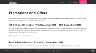 Promotions & Offers | Landbay