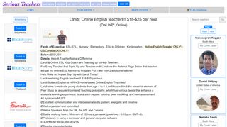 Landi: Online English teachers!! $18-$25 per hour(ONLINE*)
