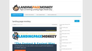 landing page monkey