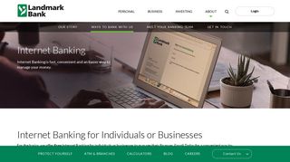 Online Banking - Landmark Bank