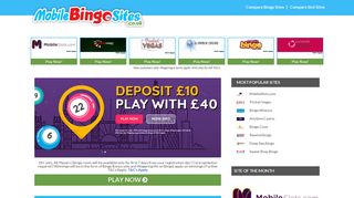 Landmark Bingo | Mobile Bingo Sites