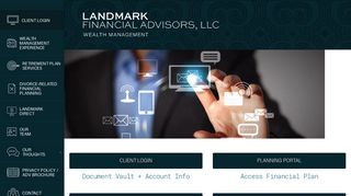CLIENT LOGIN - LANDMARK Financial Advisors