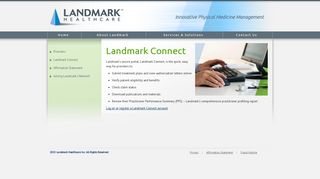 Landmark Healthcare > Providers > Landmark Connect
