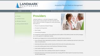 Landmark Healthcare > Providers