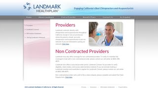 Landmark Healthplan > Providers