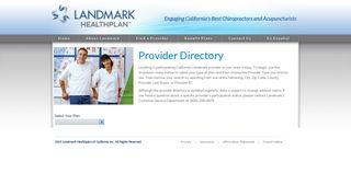 Landmark Healthplan > Members > Provider Directory